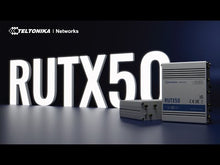 Load and play video in Gallery viewer, Teltonika RUTX50 5G Industrial Router Dual SIM WiFi AC 4 Port Gigabit LAN 1 WAN