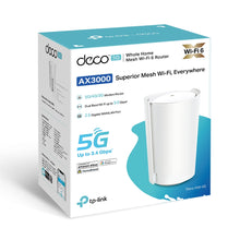 Load image into Gallery viewer, TP-Link Deco X50 5G LTE WiFi 6 AX3000 Router 3 RJ45 2 RP- SMA connectors for external antenna