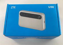 Load image into Gallery viewer, ZTE U50 5G MiFi Pocket Hotspot 4500mAh battery 2 x TS9 for external antenna