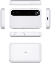 Load image into Gallery viewer, ZTE U50 5G MiFi Pocket Hotspot 4500mAh battery 2 x TS9 for external antenna
