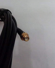 Load image into Gallery viewer, SMA Female to SMA Male Extension Cable 2 x 20m ALSR200 Black for External antenna and 4G LTE 5G MIMO router