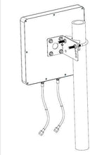 Load image into Gallery viewer, Antenna 4G LTE 5G MIMO Directional 700/800/900/1800/2100/2600 MHz LowcostMobile 2x30cm Black SMA connector LMR200 cable for Huawei B525, B528, B618, E5180, B715, ASUS, TP Link, Netgear and +