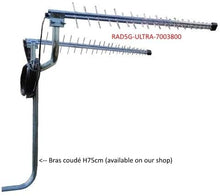 Load image into Gallery viewer, LowcostMobile RAD5G-ULTRA-7003800 10,5dbi 2x70cm 4G LTE 5G + WiFi DUO SMA Black cable WL240 for Huawei B525, B715, B818, Asus, TP LINK, Netgear +
