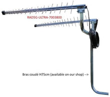 Load image into Gallery viewer, LowcostMobile RAD5G-ULTRA-7003800 10,5dbi 2x70cm 4G LTE 5G + WiFi DUO SMA Black cable WL240 for Huawei B525, B715, B818, Asus, TP LINK, Netgear +