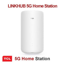 Load image into Gallery viewer, TCL HH500E Linkhub 5G Home Station White WiFi 6 Router 2 RJ45 Ports 2 x CRC9 for External Antenna