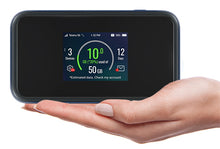 Load image into Gallery viewer, ZTE MU5001 Black Hotspot Pebble 5G 4G Category 22 WiFi 6 4500mAh Battery with Fast Charge