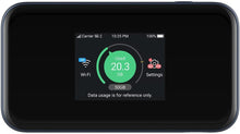 Load image into Gallery viewer, ZTE MU5001 Black Hotspot Pebble 5G 4G Category 22 WiFi 6 4500mAh Battery with Fast Charge