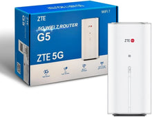 Load image into Gallery viewer, ZTE G5 MC8520B 5G CPE WiFi 7 Gigabit RJ11 2 TS9 for external antenna
