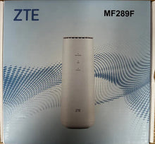 Load image into Gallery viewer, ZTE MF289F 4G+ Router Category 20 WiFi AC 2 Gigabit Ports 1 RJ11 Port 2 x TS9 for External Antenna
