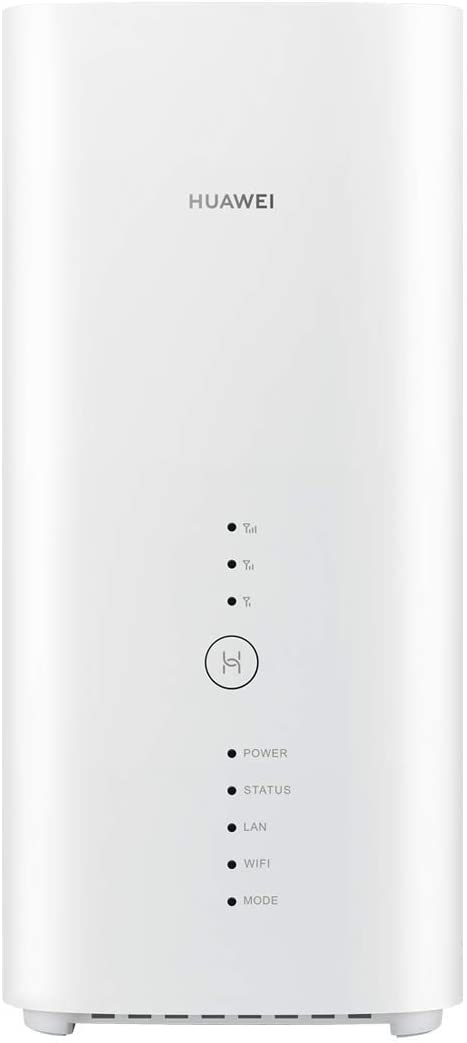 HUAWEI B818-263 White 4G + LTE LTE-A Router Category 19 Gigabit WiFi AC 2 x TS9 for External antenna 2 RJ45 ports Slot microSIM Box 4G